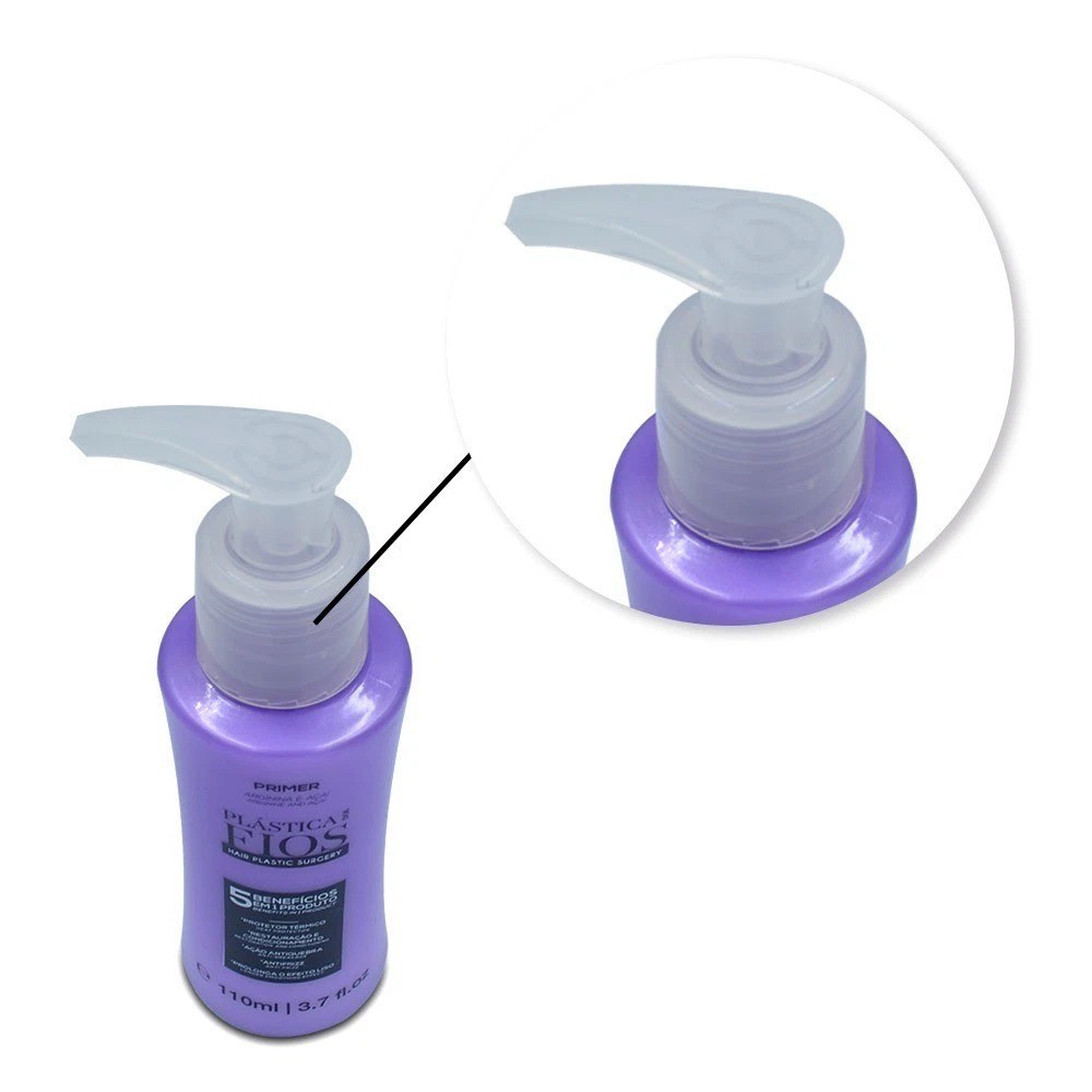 Kit 2x Cadiveu Professional Plastica Dos Fios Primer leave-in 110 mL