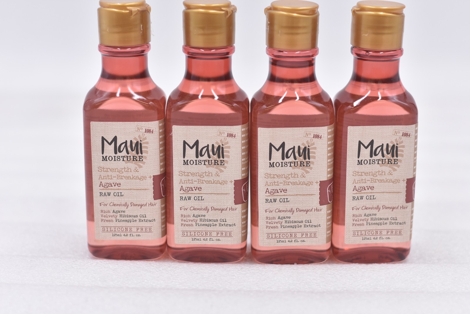 Lot of 4 Maui Moisture Strenght & Anti-Breakage + Agave Raw Oil 4.2oz