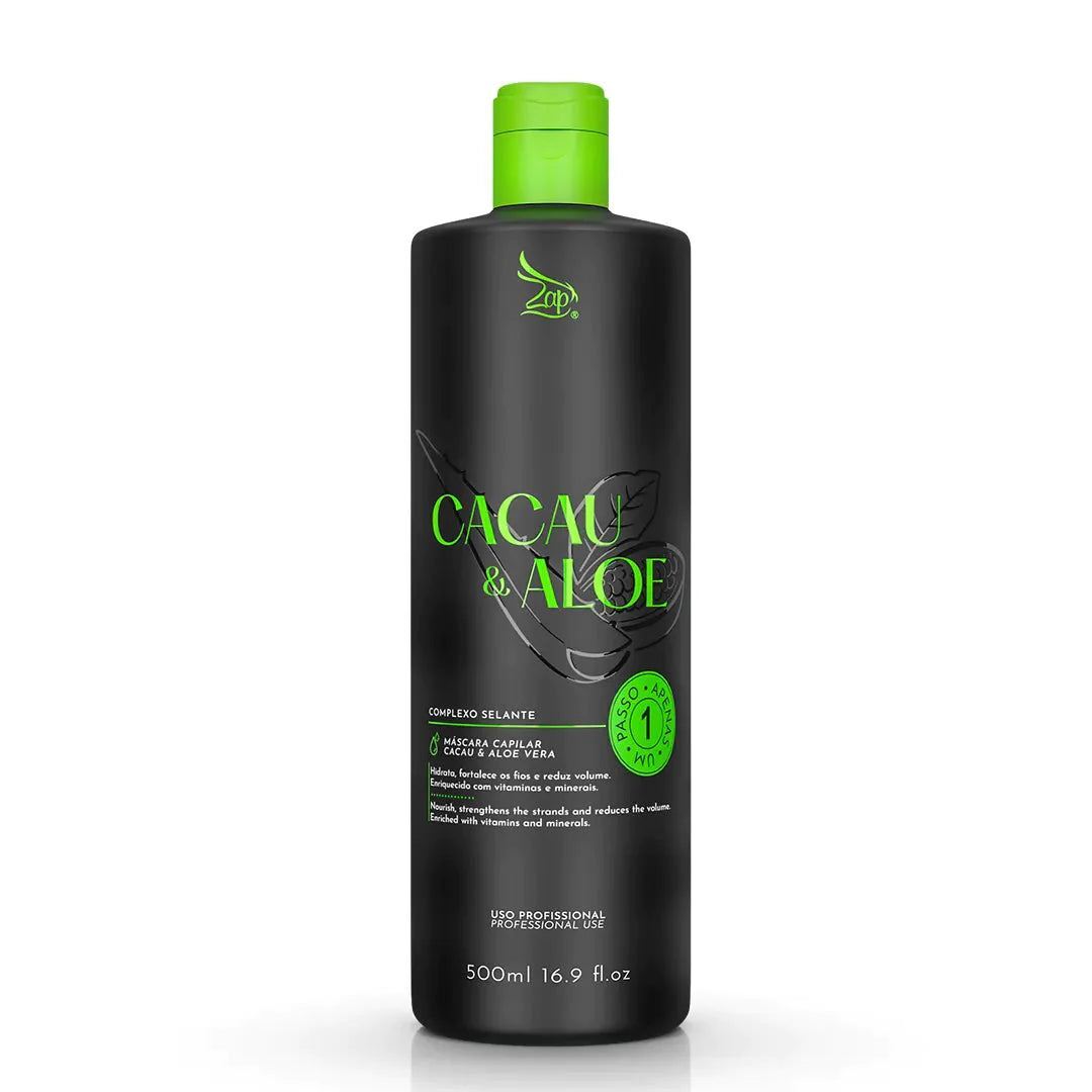 Zap Cosmetics Cocoa Aloe Hair Treatment Aligment Sealant 500ml / 16.8 fl oz