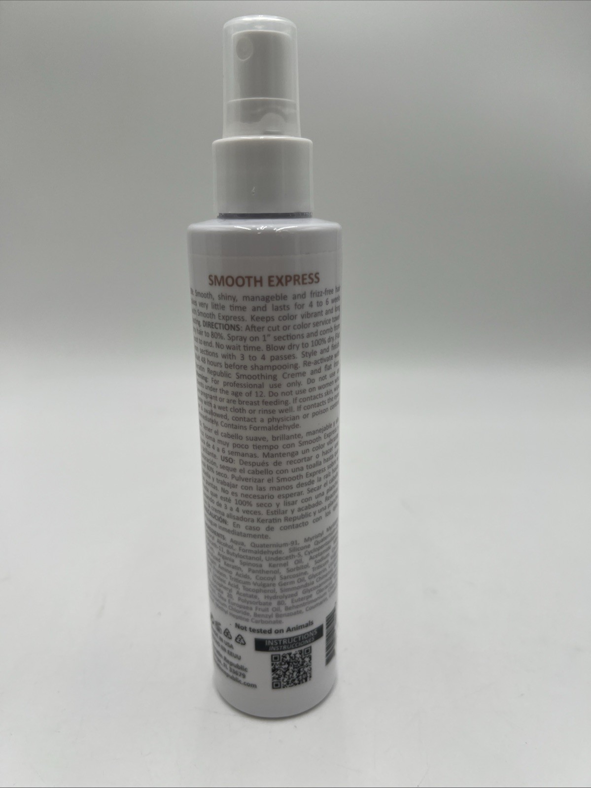 Keratin Republic Smooth Express Smoothing 8 Oz