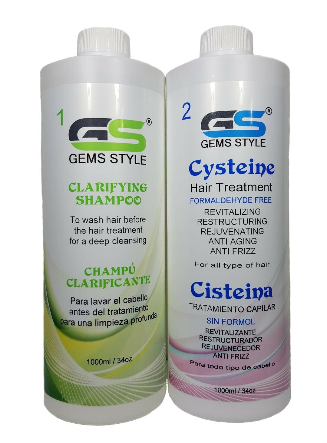 GS Cysteine Hair Treatment for All Hair Type 1000ml/34oz