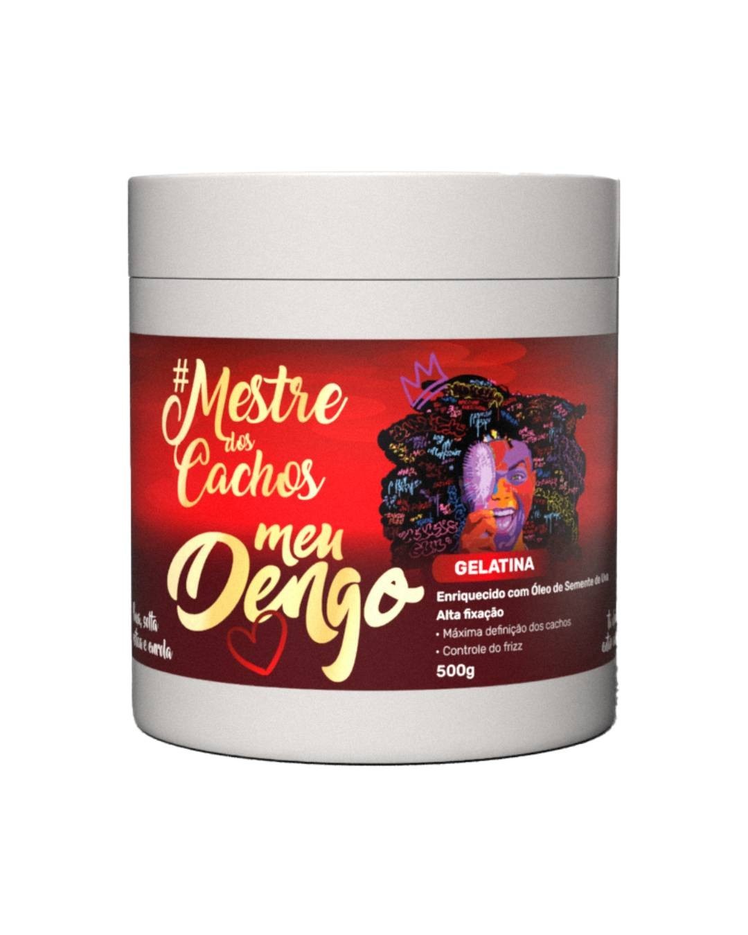 Mestre dos Cachos Gelatina Meu Dengo 500g – Curl Definition, Gel & Shine