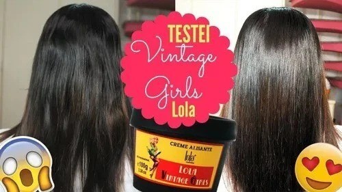 Lola Cosmetics Smoothing Cream Vintage Girls Hair Mask 850 g