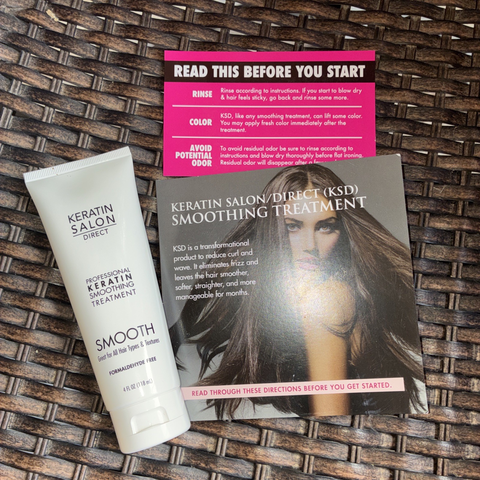 Keratin Salon Direct Keratin Hair Treatment, 4 oz | Smoothing Treatment