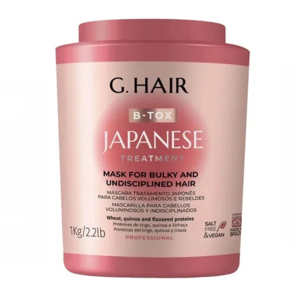 G Hair Japanese Hair Treatment Mask Brazilian Keratin 1Kg
