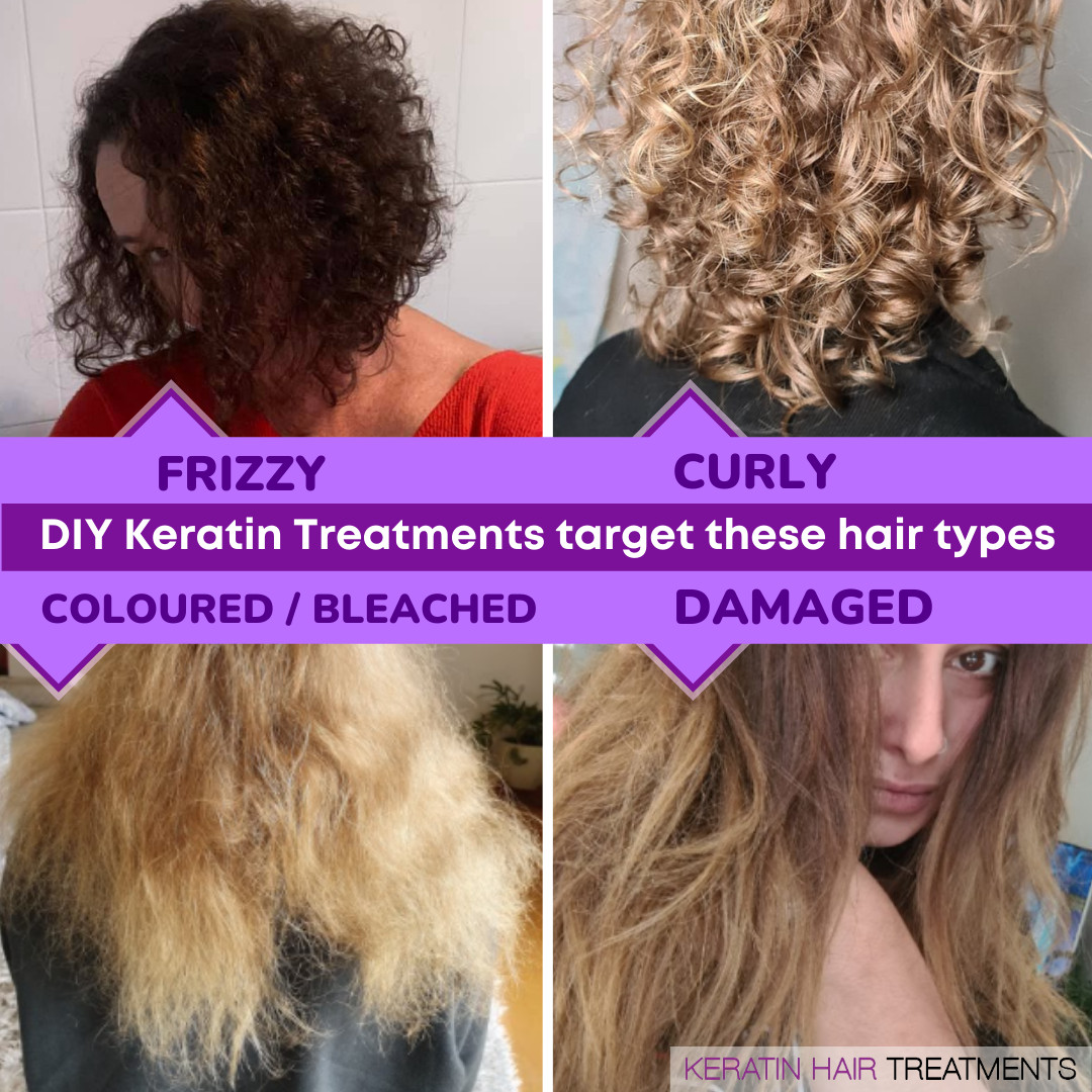 Home Keratin Hair Straightening Treatment – DIY to Fight the Frizz! 20ml Kit
