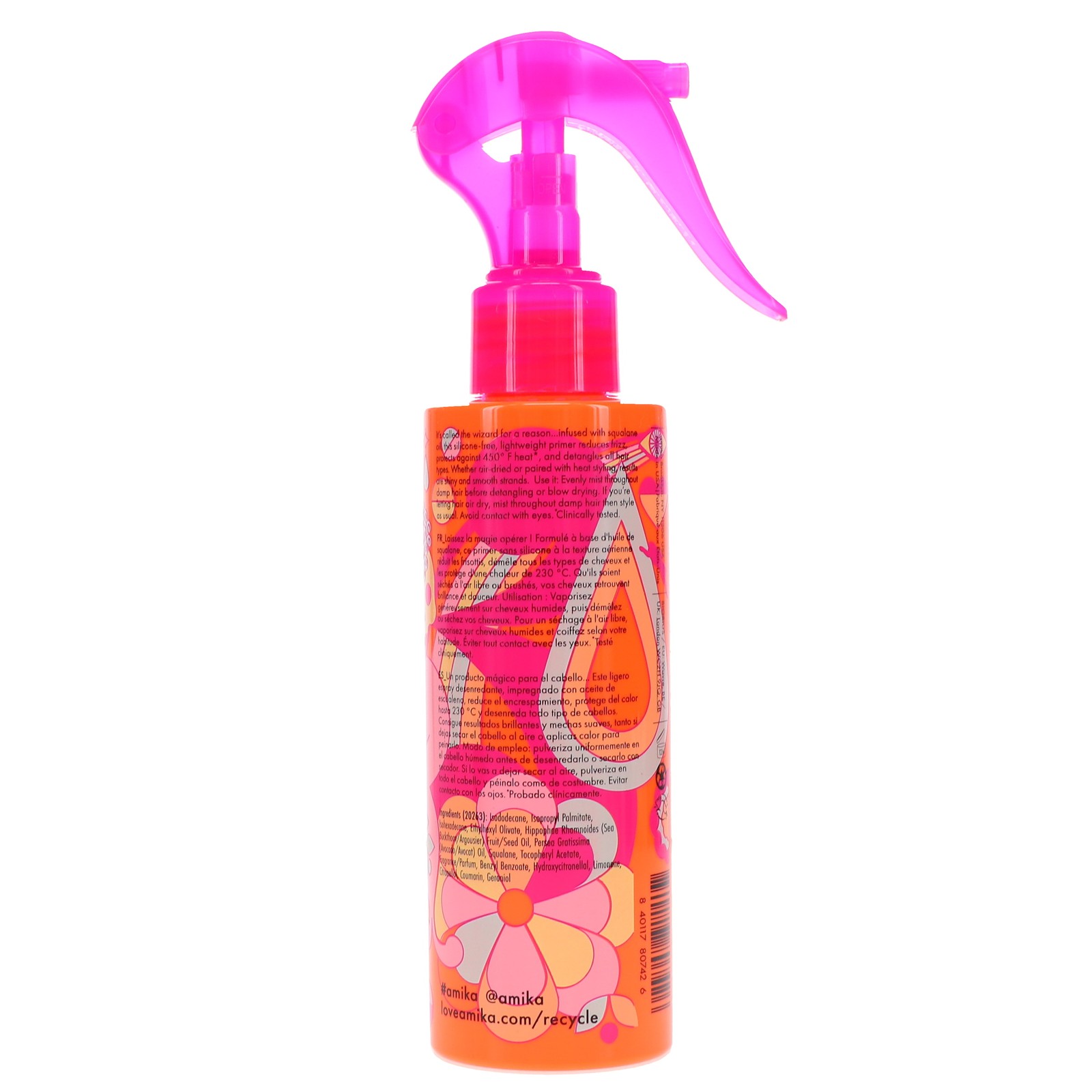 Amika The Wizard Silicone-Free Detangling Primer 5 oz