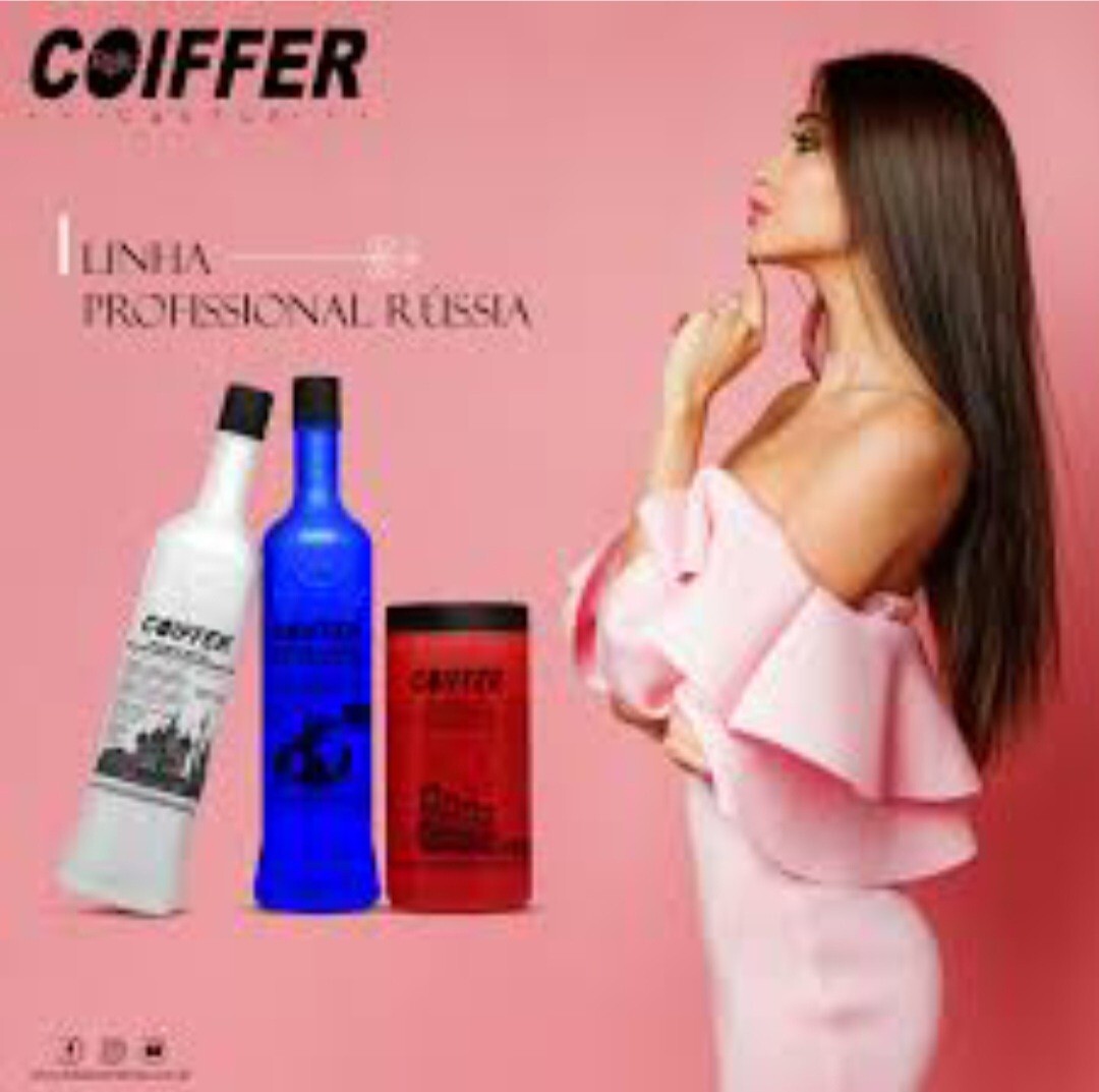 Nutri Shielding Russia Coiffer Professional Kit 3x1L/34 Oz Progressive 3 Steps