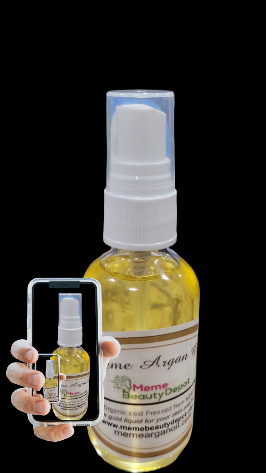 Moroccan Argan Oil 100% Pure Virgin Unrefined from Morocco Hair Nails Skin Face