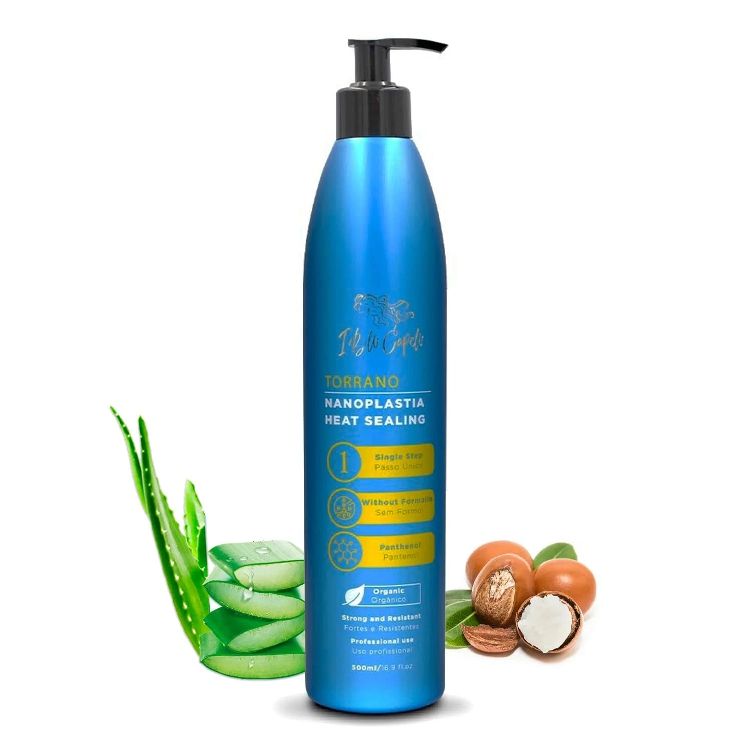 TORRANO Cream Nano Keratin Hair Treatment, Straightening Hair 1 Step – 16.9Fl.oz