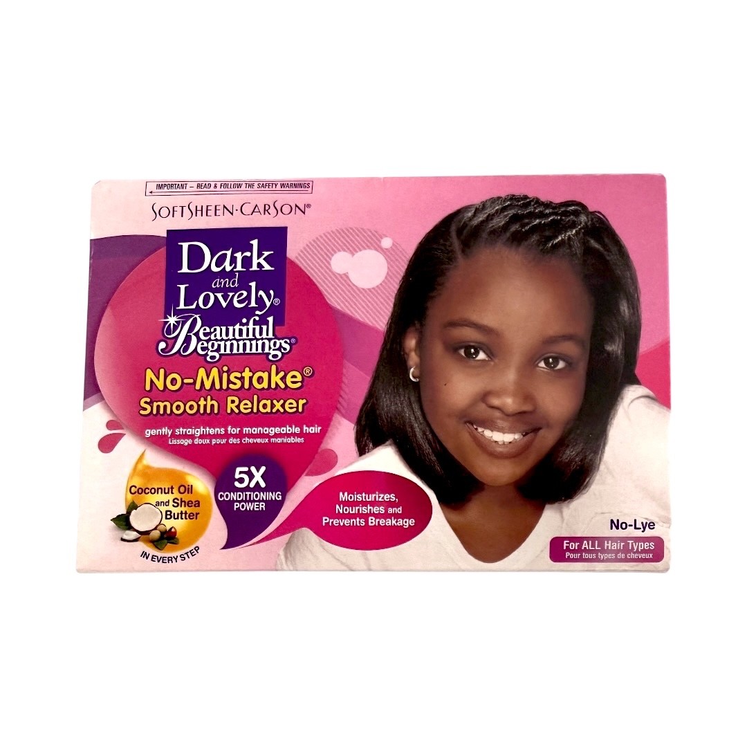 Dark and Lovely Beautiful Beginnings No Mistake Smooth Relaxer for Kids New