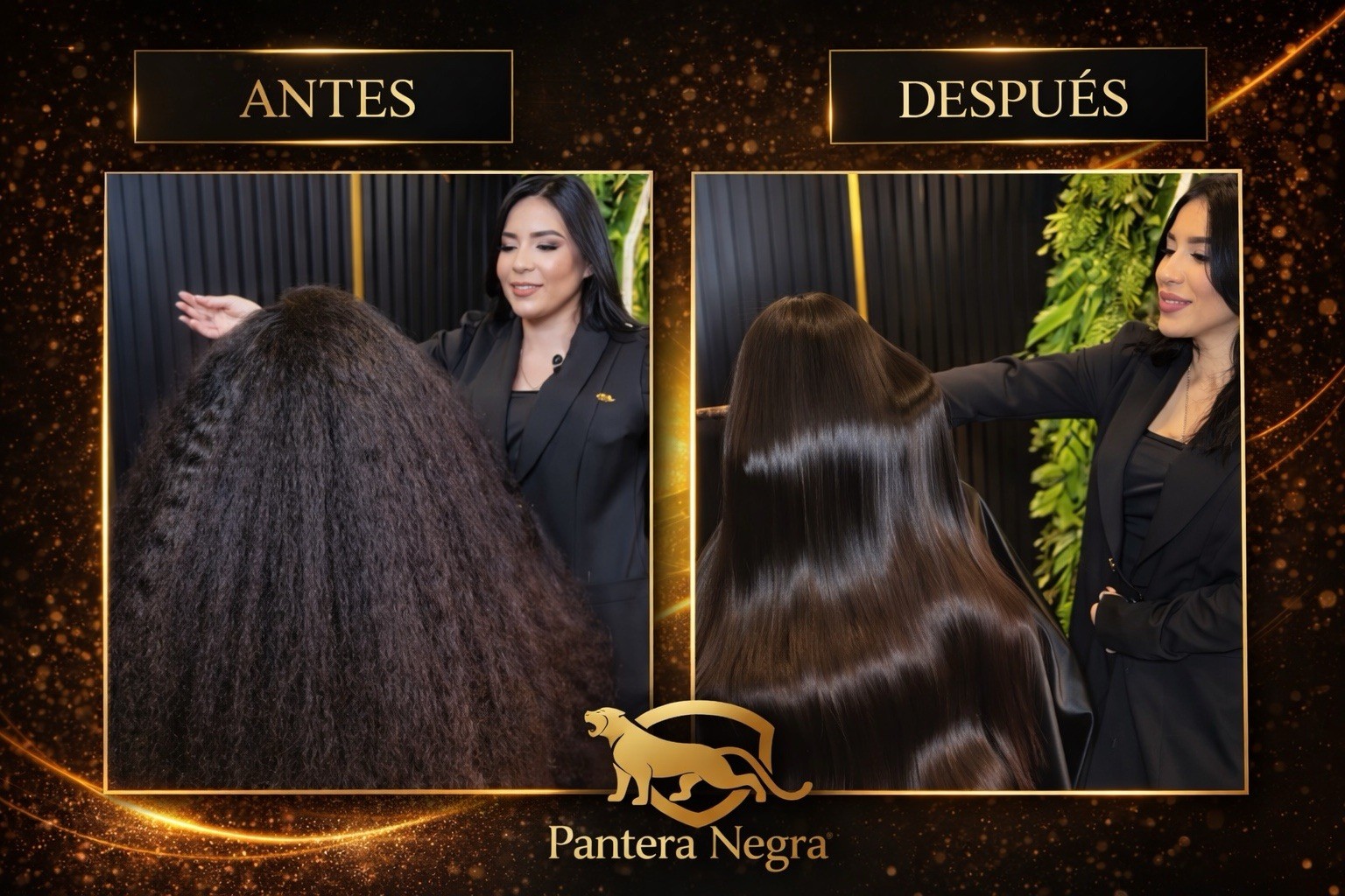 Keratina Brasileña Pantera Negra Black Panter Hair Treatment 1L