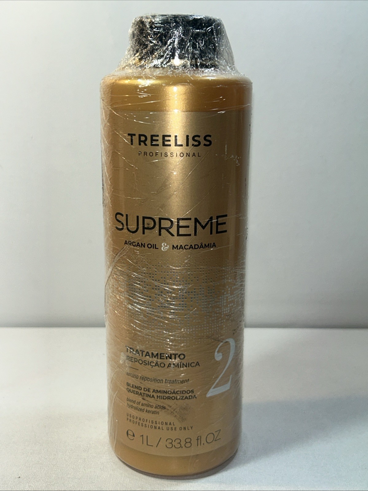 New Tree Liss Supreme Hair Keratin Straightening Treatment 33 Fl Oz