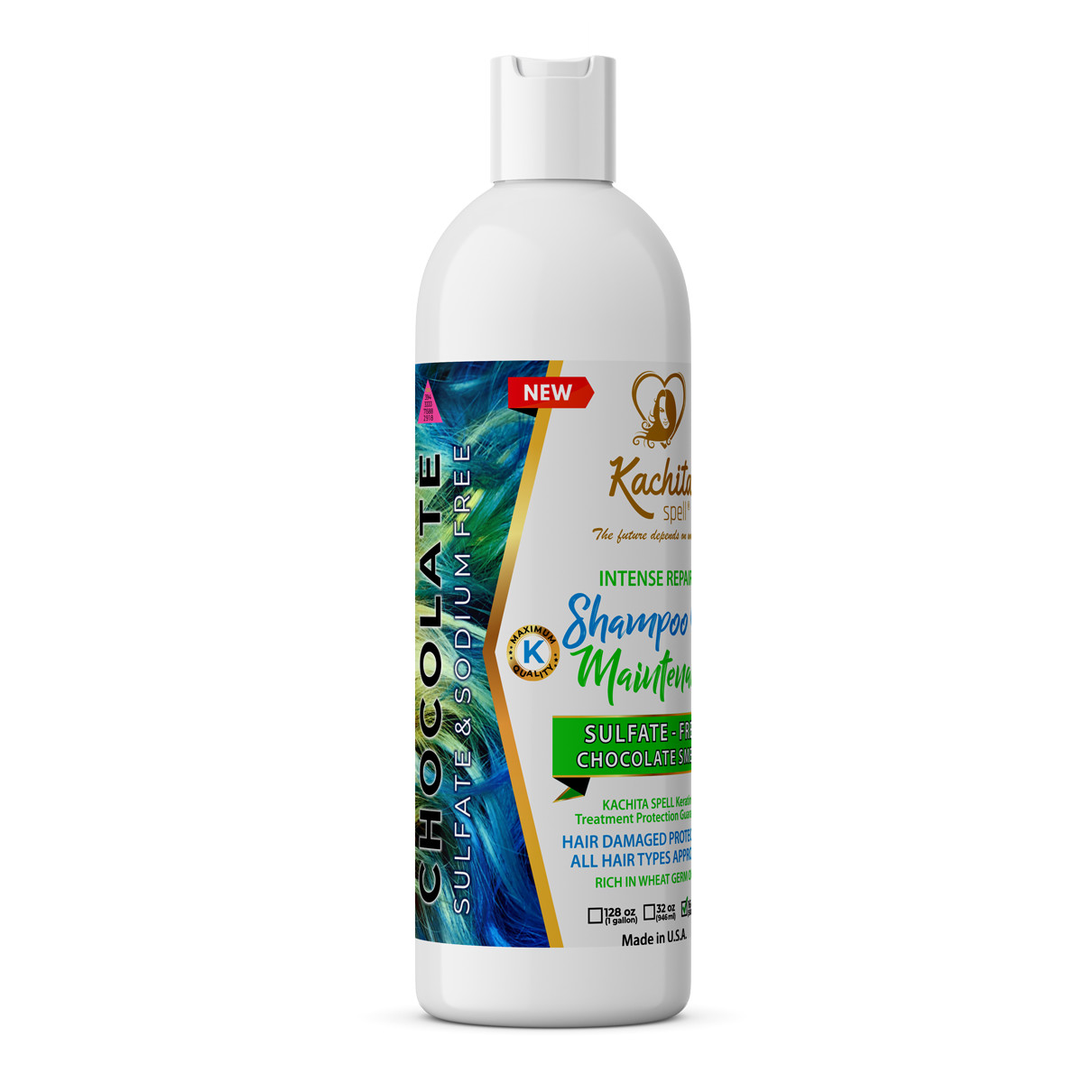 Brazilian Keratin Treatment Kachita Spell Chocolate 32floz+ Shampoo Conditioner