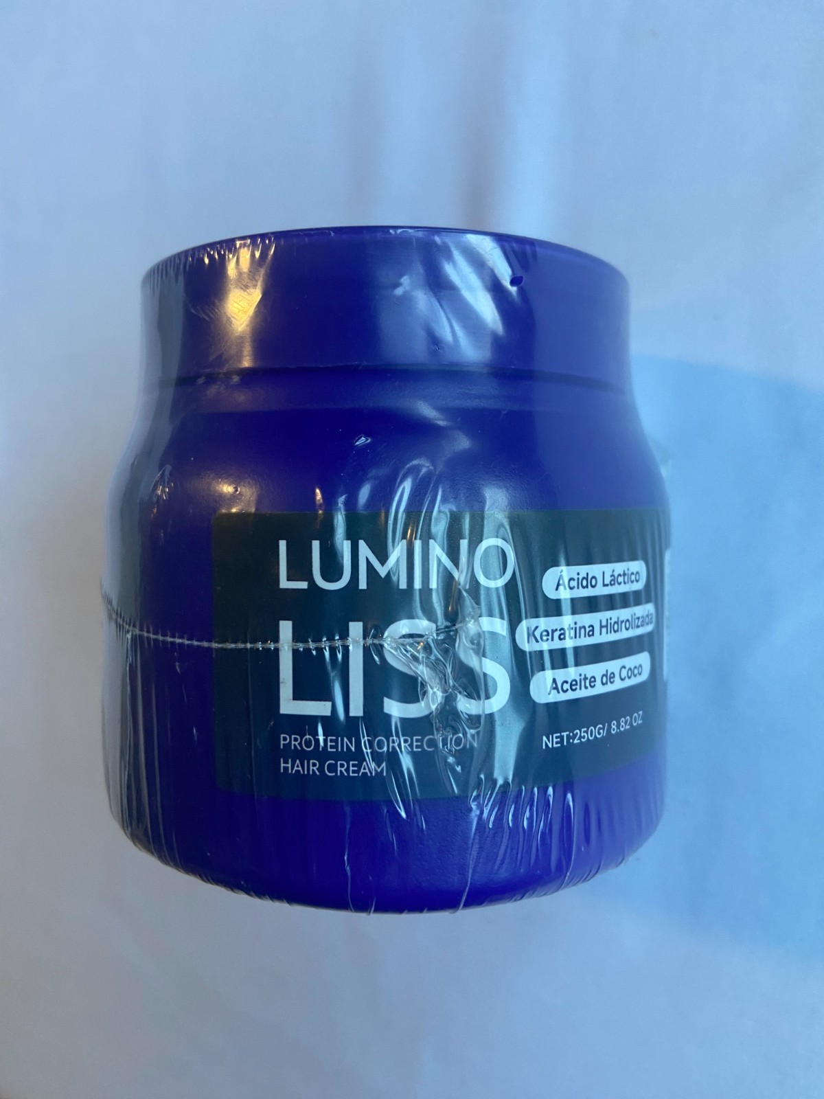 Lumino Liss Protein Correction Hair Cream 8.82 Oz Sealed
