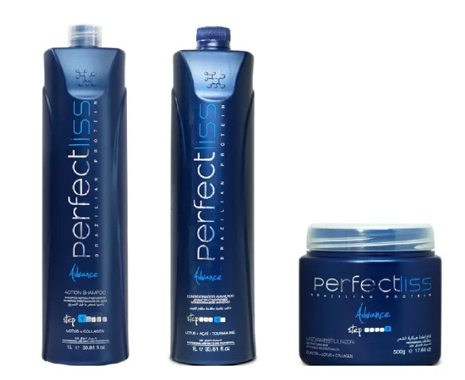 Perfect Liss Advance Keratin Kit 3 Step Smoothing Treatment