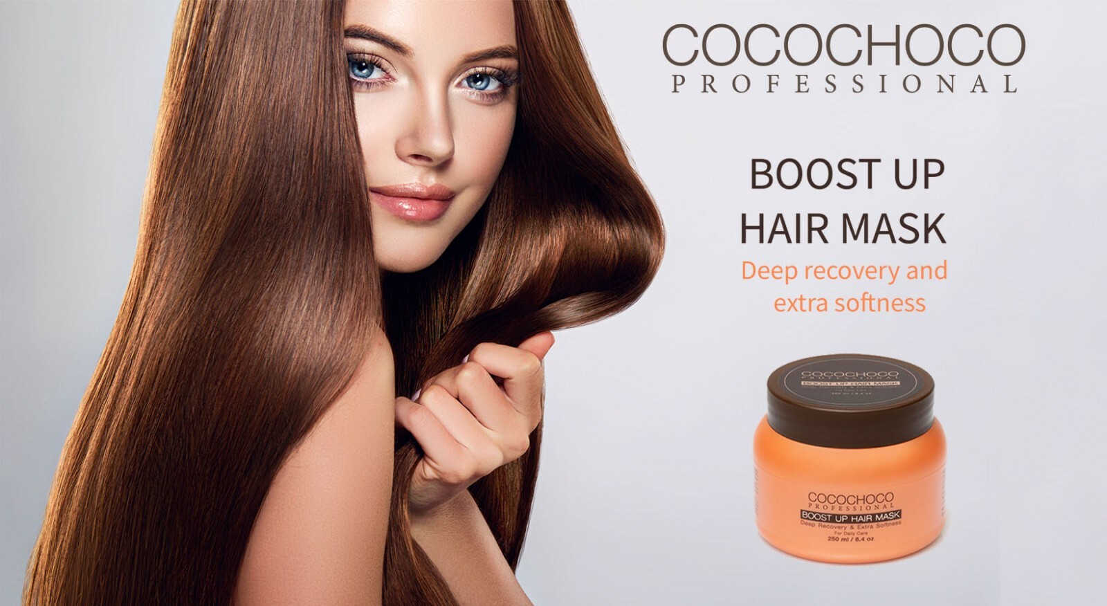 ❤❤ COCOCHOCO Pro Keratin Hair BOOST UP MASK 250ml Salon Deep Strength Silky Soft