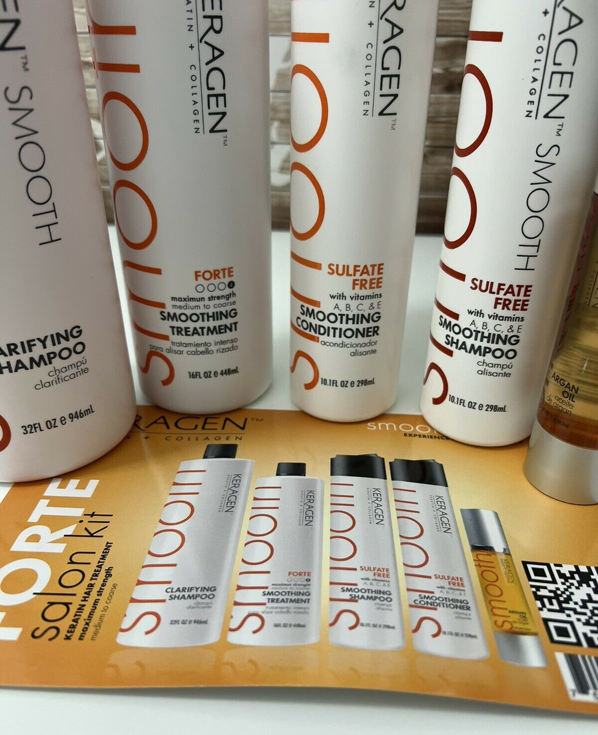Keragen Keratin Treatment Salon Kit Forte