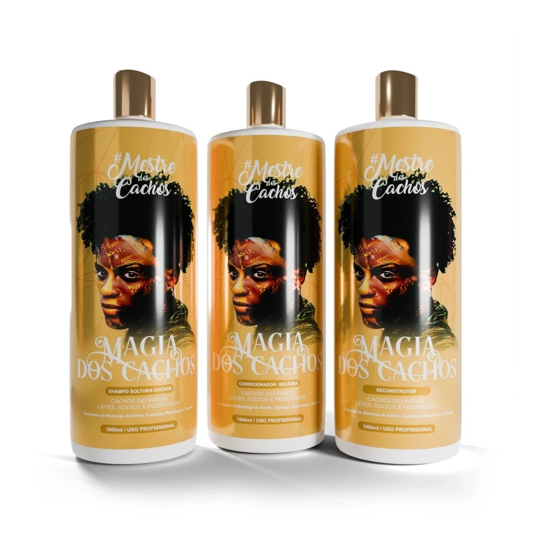 Wash Kit – Magic of Curls / Complete Care for Stunning Curls 3x1000ml
