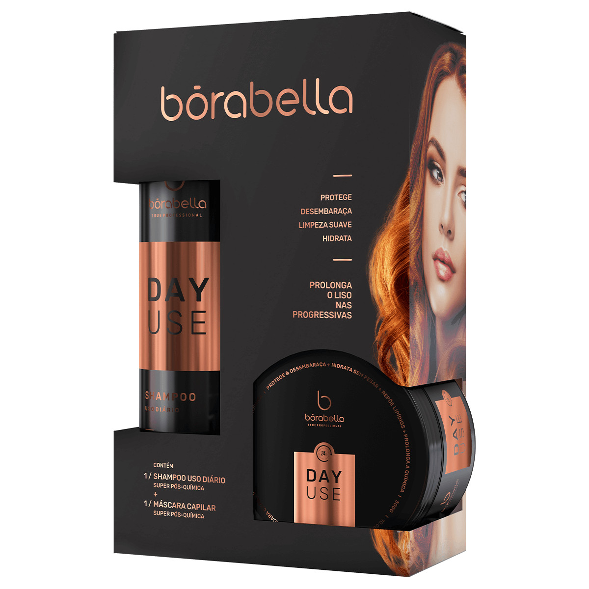Borabella Day Use Post-Chemical Treatment Shampoo 300ml + Mask 300g