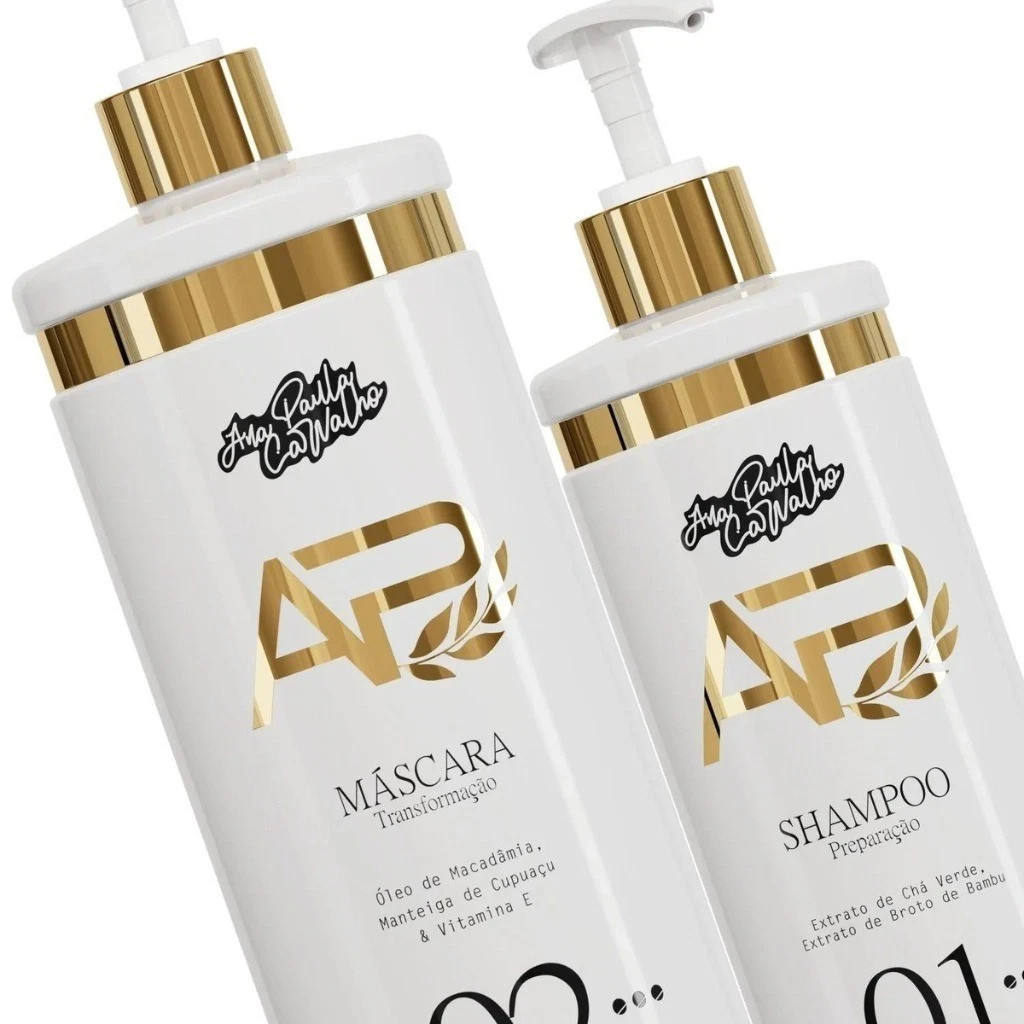 AP Ana Paula Carvalho Liso Lambido Hair Capillary Straightening Progressive Kit