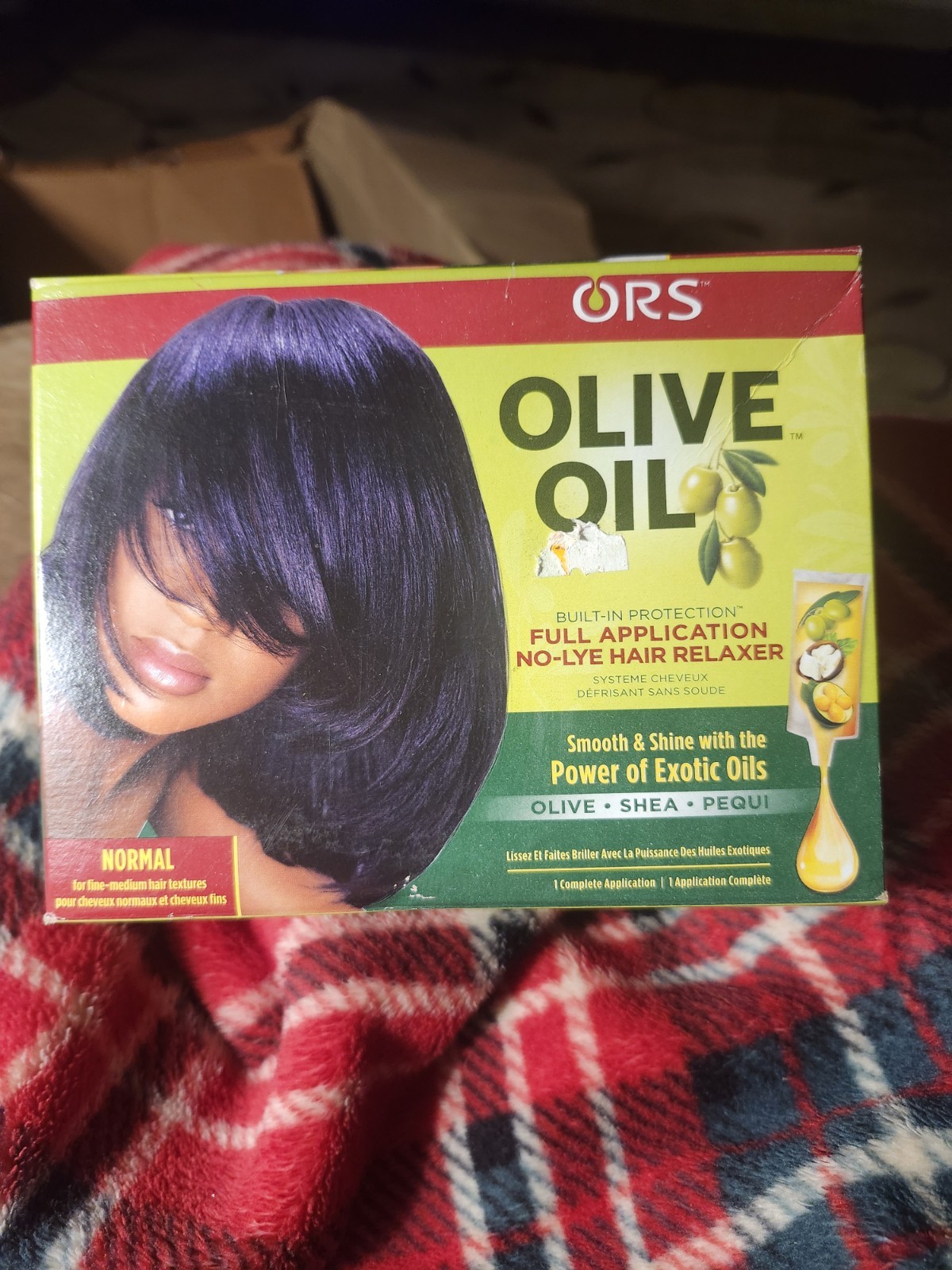 Lot Of 2- ORS Full Application No Lye Hair Relaxer – Normal Strength
