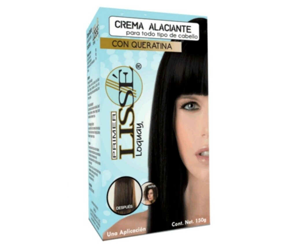 LOQUAY PRIMER LISSE CREAM HAIR RELAXER W/KERATIN CREMA ALACIANTE CON QUERATINA