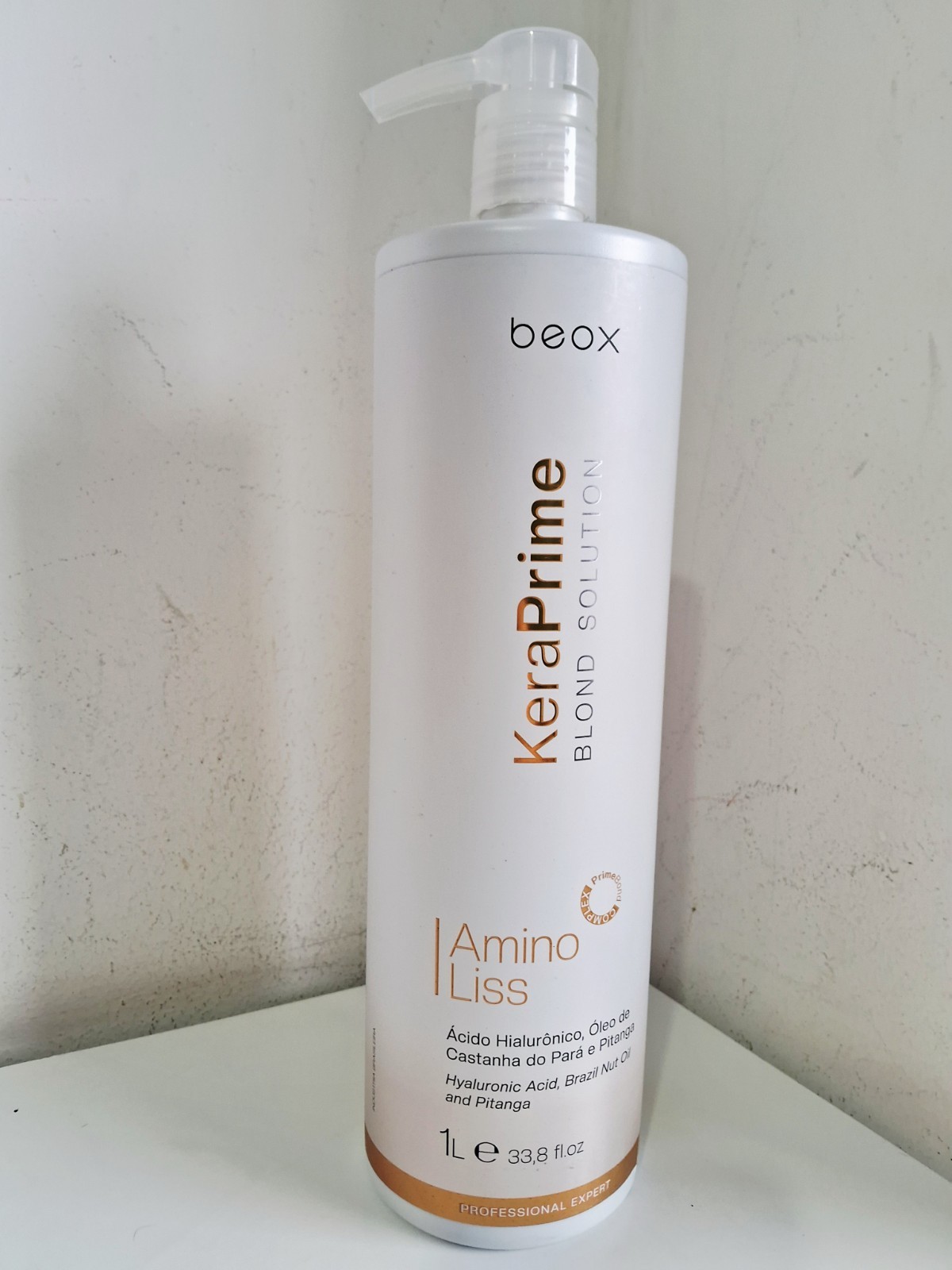 KeraPrime Blond Solution Beox / Hair Straightening / Realignment 1L / 33.8 fl.oz