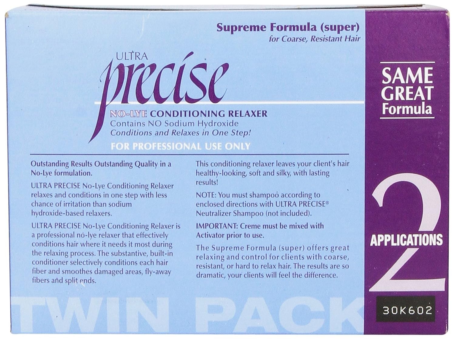 Supreme Relaxer for Chemically Treated Hair