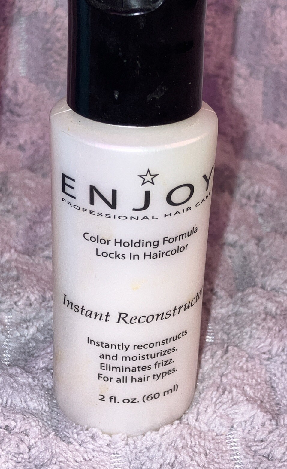 Lot Of 3- ENJOY Conditioning Spray,Texture Cream&Instant Reconstructor 2 Oz Each