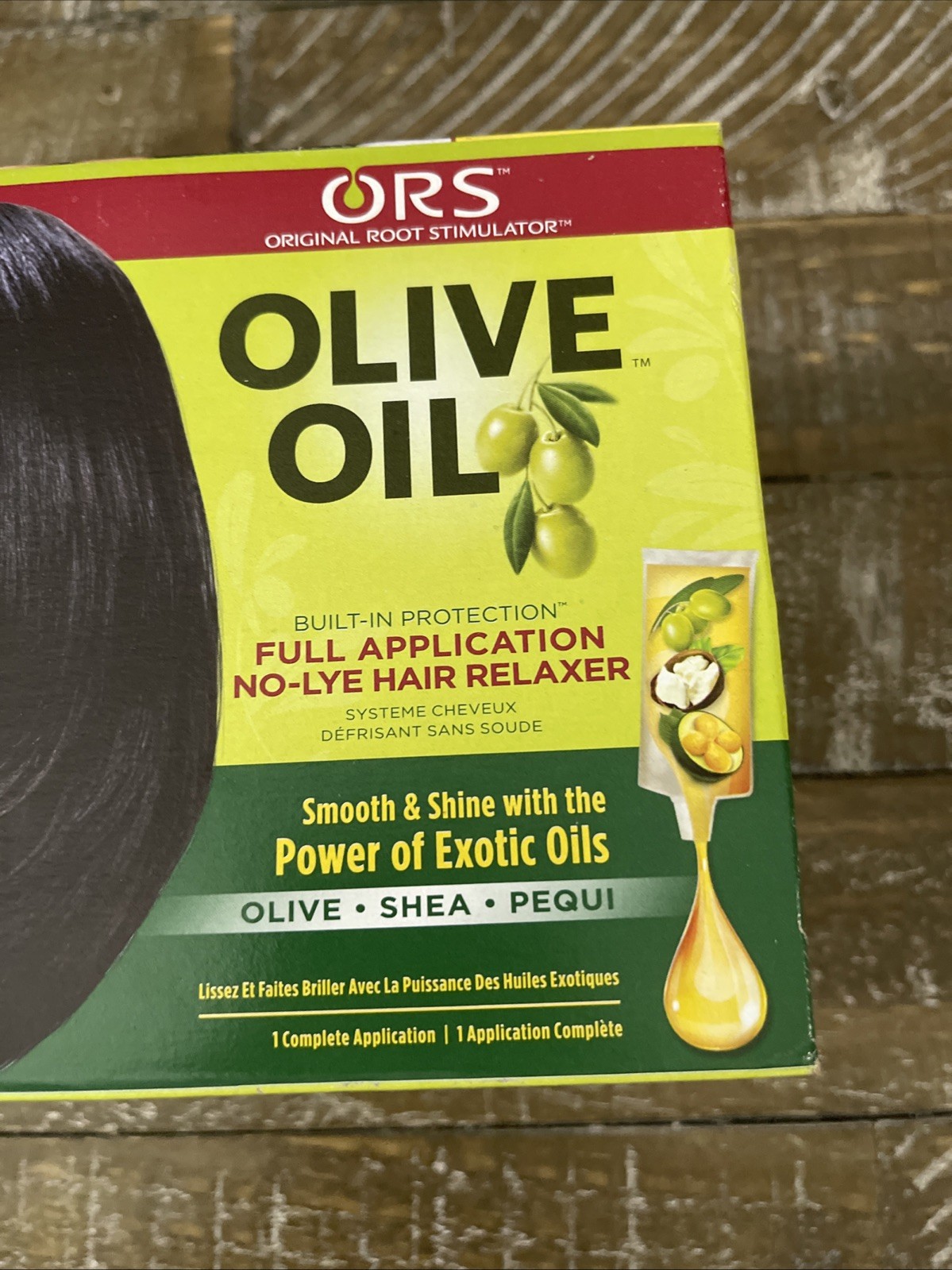 Original Root Stimulator Olive Oil Full App Hair Relaxer ES