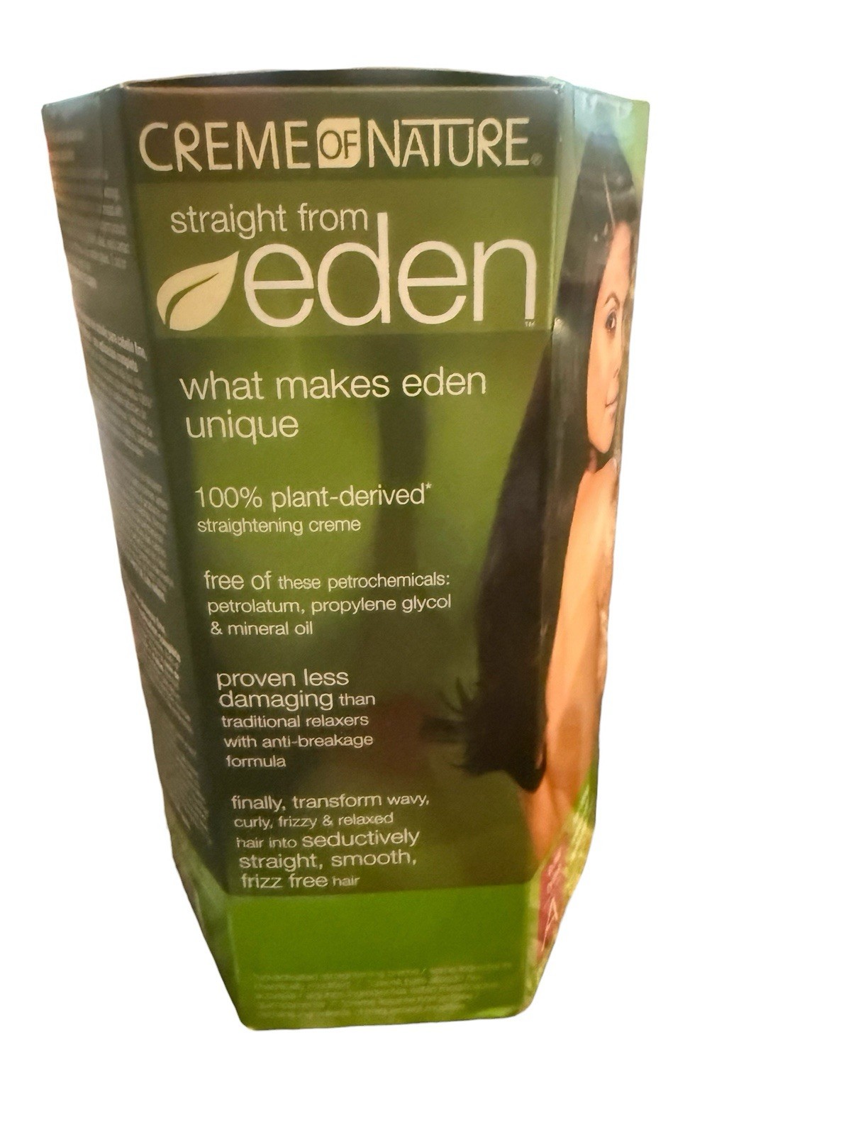 Creme of Nature Straight From Eden Strengthening Relaxer Fine Wavy Delicate Hair