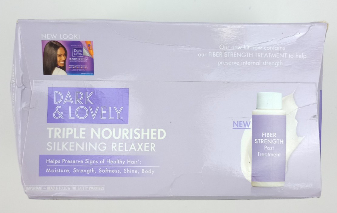 Dark & Lovely Triple Nourished Silkening Relaxer Moisture No-Lye