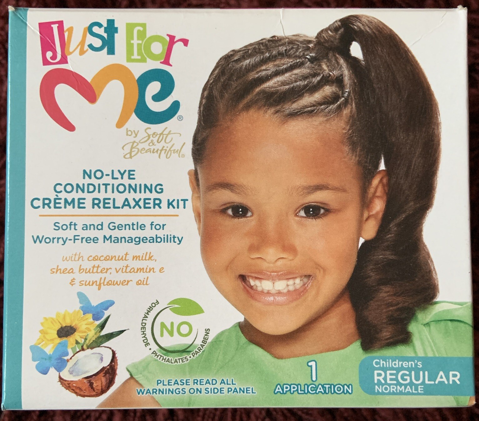 Just For Me No-Lye Conditioning Relaxer Kit
