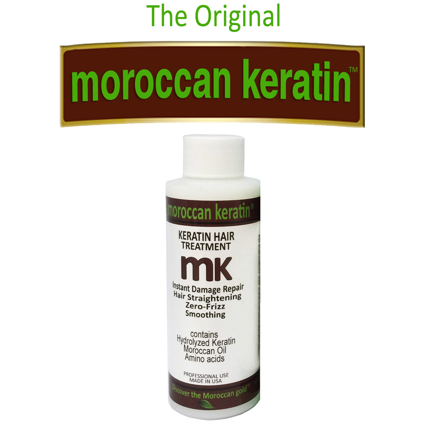 Brazilian keratin Blowout hair Treatment professional MK 120ml proven formula