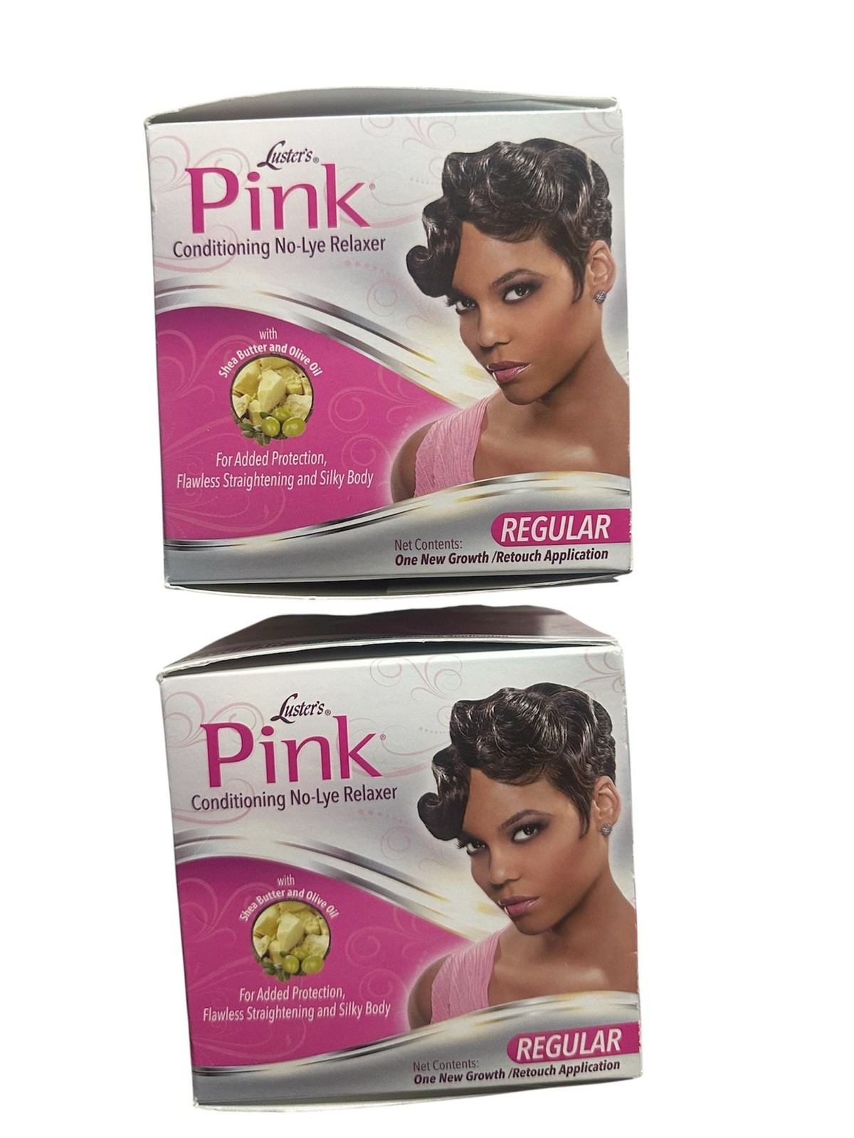 Luster’s Pink Conditioning No-Lye Relaxer Regular Strength 2-Pack