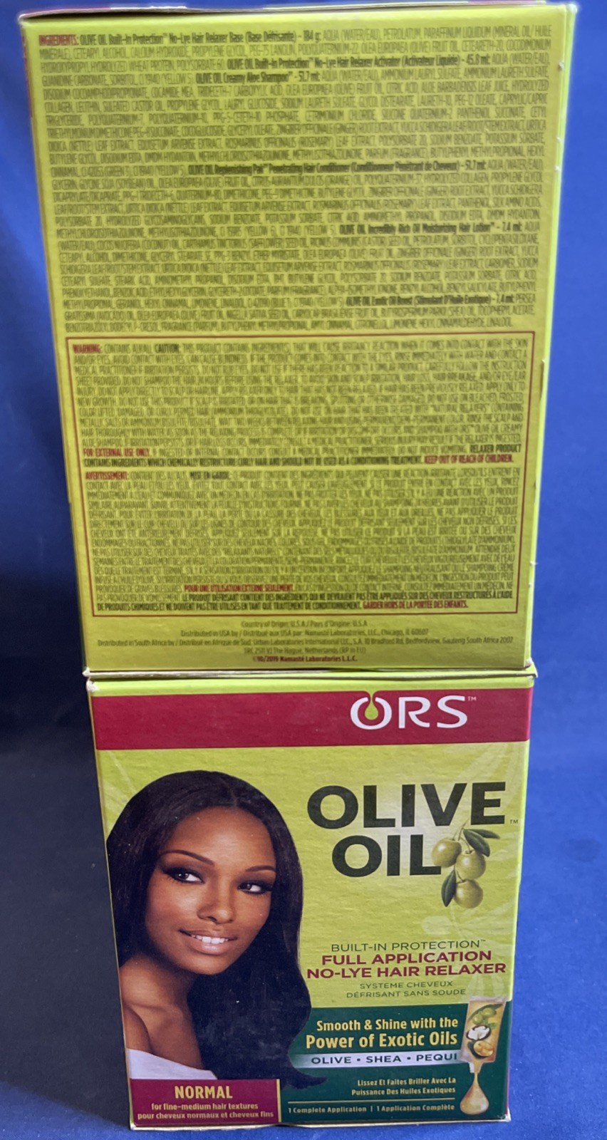Lot Of 2- ORS Full Application No Lye Hair Relaxer – Normal Strength