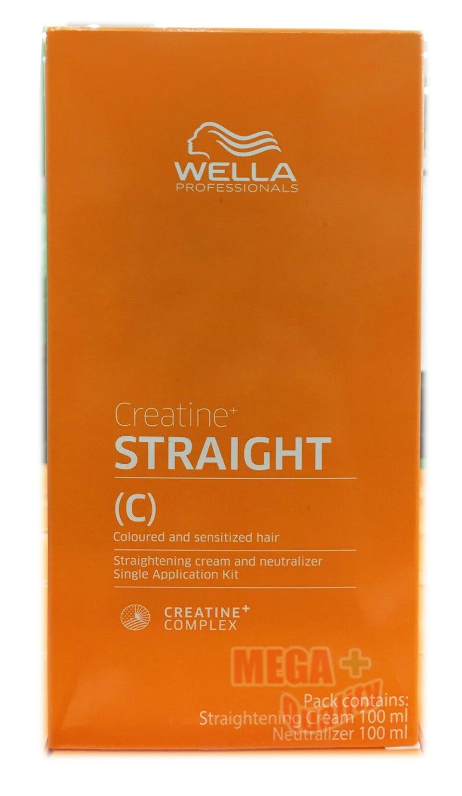 WELLA WELLASTRATE Permanent Straight System Hair Straightening Cream # MILD
