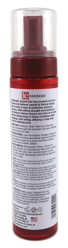 Fantasia Ic Heat Protector Styling Foam Polisher 8.5 Ounce