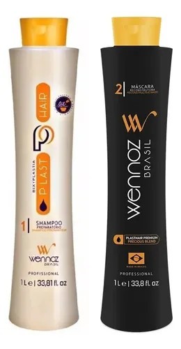 Progressive Honma Tokyo Bixyplasty Passion Fruit Hair Kit 2x1L STEP 1/2 33.8 Oz