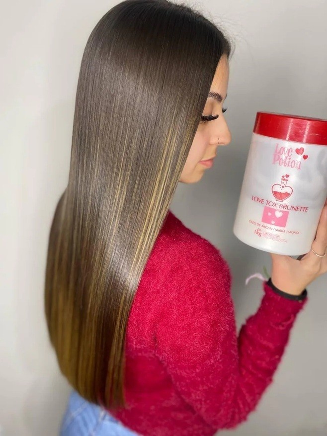 Love Tox Brunette Hair Botox 1kg – Hydrating Smoothing & Volume Control Treatmen