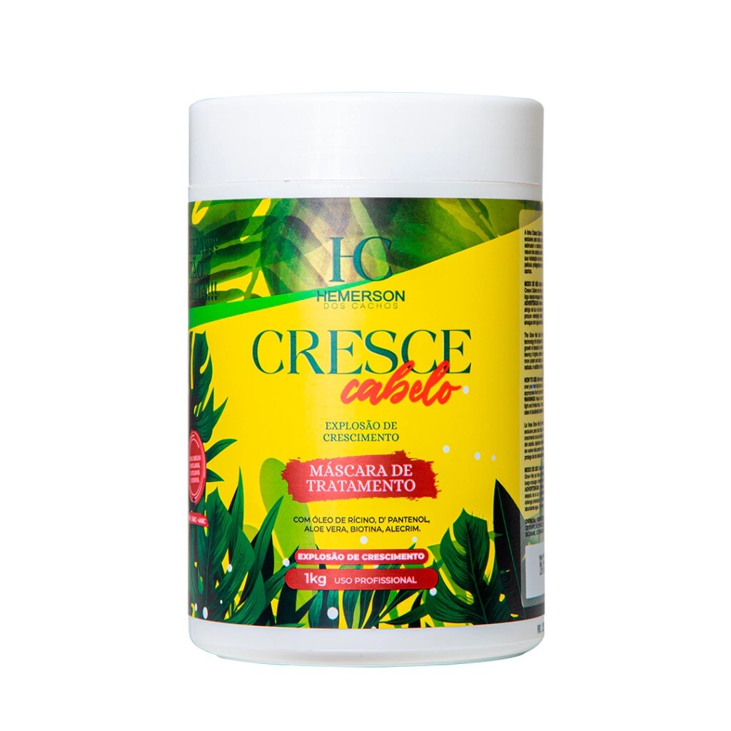 Kit Cresce Cabelo HC 5x1000ml Explosão De Crescimento / Hemerson dos Cachos