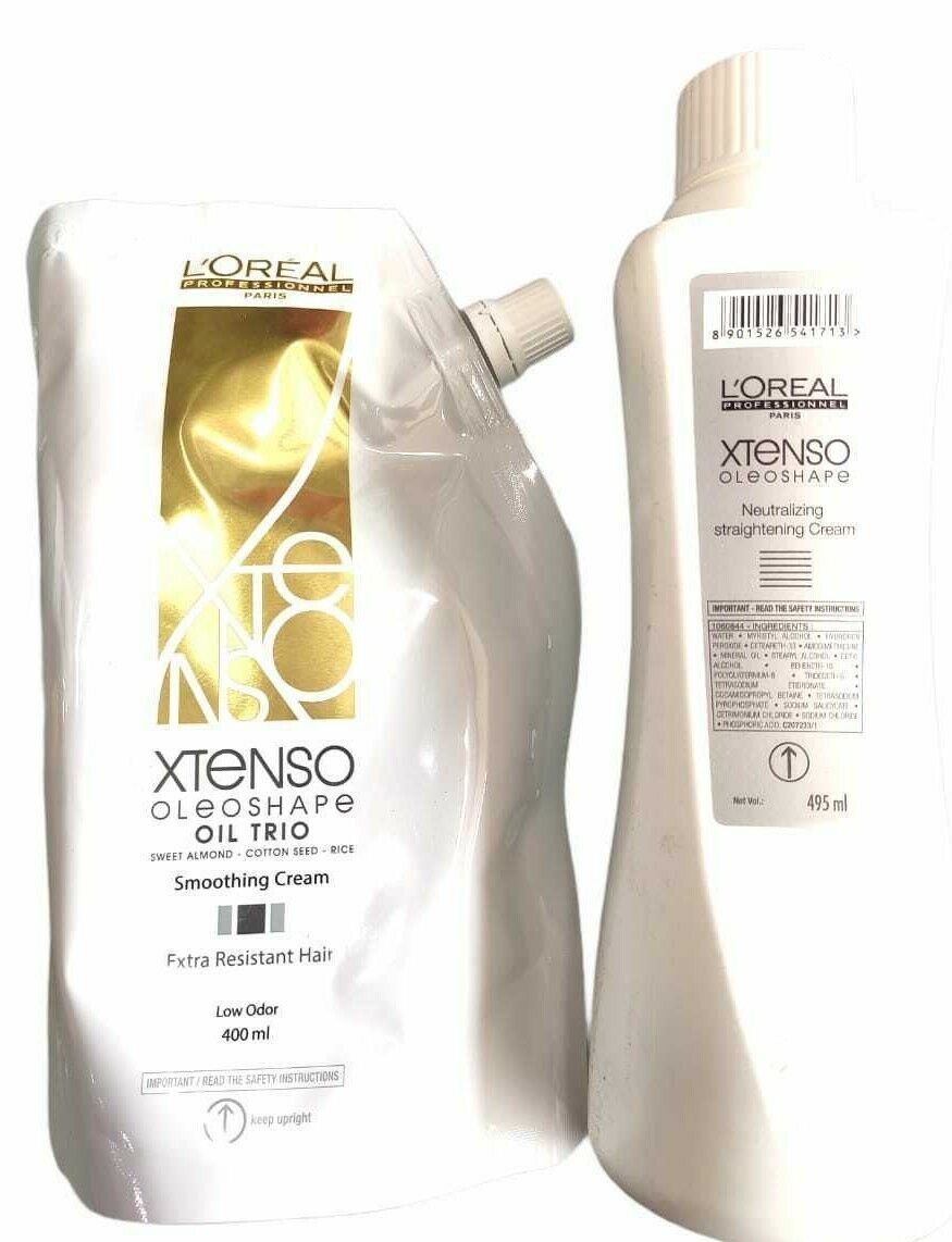 L’Oreal Paris X-Tenso 400 ml hair straightening cream + Neutraliser 495 ml