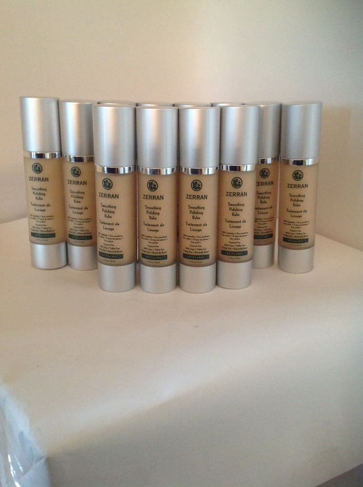 ZERRAN SMOOTHING POLISHING HAIR BALM 1.7 OZ 100% VEGAN ANTI-FRIZZ Unisex X12