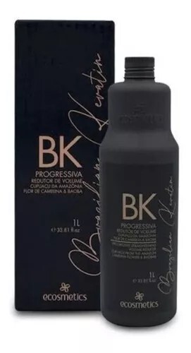 ECOSMETICS DELUXE PROGRESSIVE STRAIGHTENING BRAZILIAN KERATIN 1 LITER / 33.81 Oz