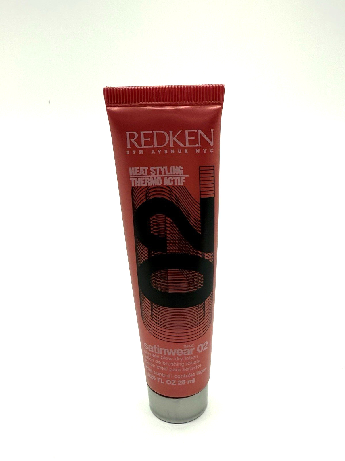 REDKEN Satin Wear 02 Ultimate Blow Dry Lotion .825 oz 25 mL NWOB