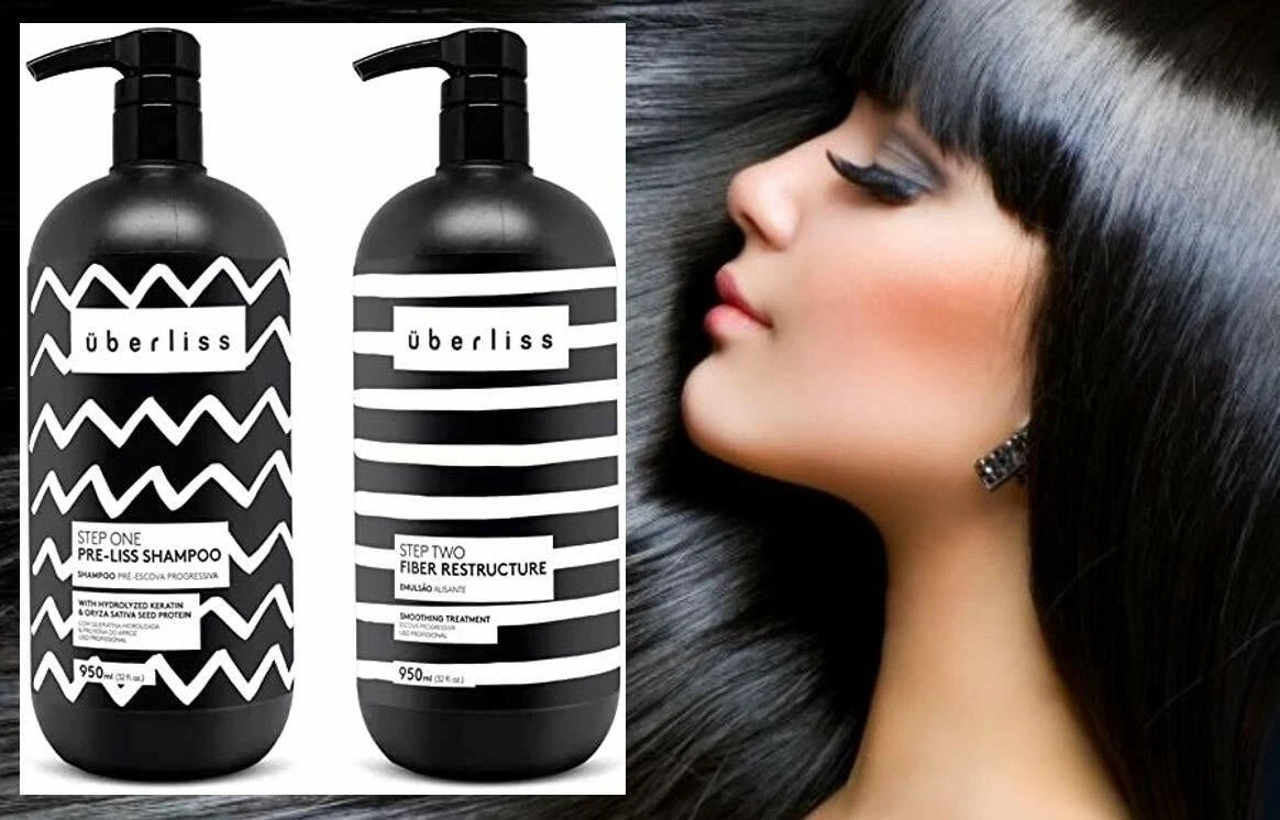 Uberliss Avlon Brazilian Keratin Hair Straightening Treatment 2L