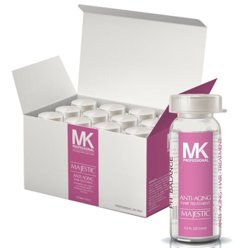 MAJESTIC KERATIN Anti Aging Hair Treatment 12 Vials. CANADA FAST FREE SHIP
