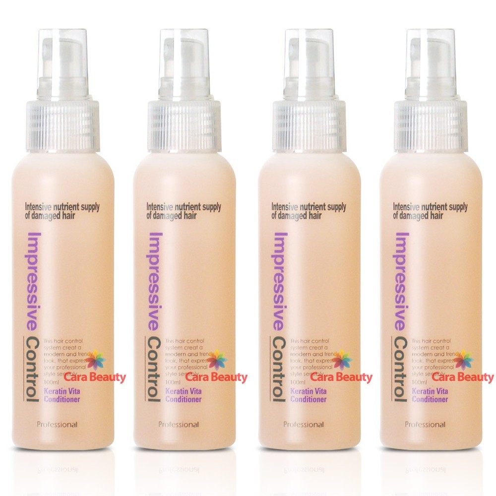 4 Pack MUGENS Professional Keratin Vita Conditioner 100ml / Leave-In Hair Spray