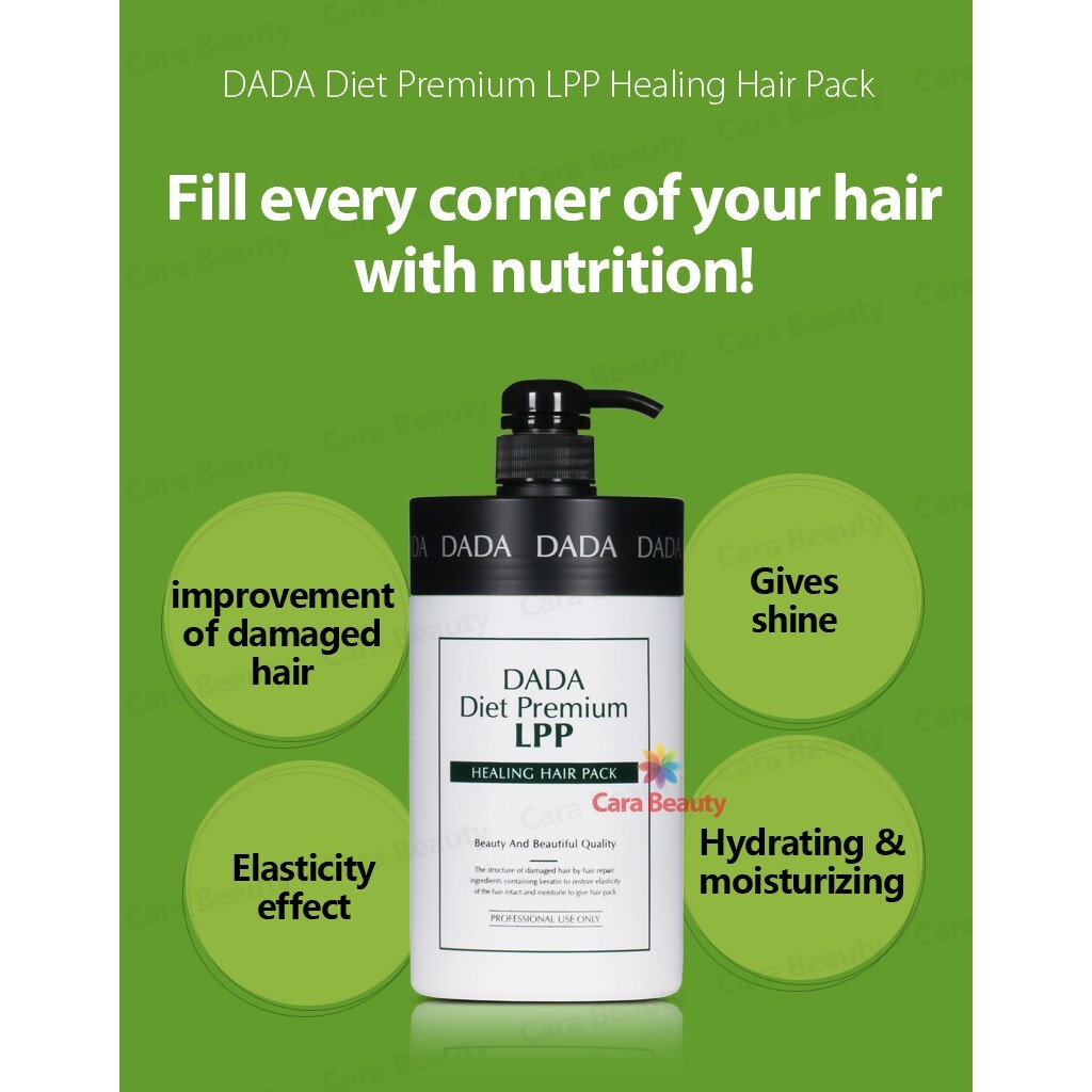DADA Diet Premium LPP Healing Hair Pack 1000g / Add healing shine to tired hair